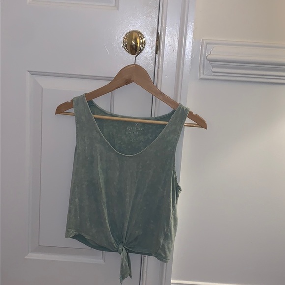 Teal AEO Tank Top - Picture 1 of 1